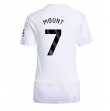 Maillot de football Réplique Manchester United Mason Mount #7 Extérieur Femme 2025-26 Manche Courte