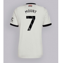 Maillot de football Réplique Manchester United Mason Mount #7 Troisième 2024-25 Manche Courte