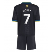Maillot de football Réplique Manchester United Mason Mount #7 Troisième Enfant 2025-26 Manche Courte (+ Pantalon court)