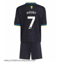 Maillot de football Réplique Manchester United Mason Mount #7 Troisième Enfant 2025-26 Manche Courte (+ Pantalon court)