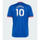 Maillot de football Réplique Manchester United Matheus Cunha #10 Extérieur 2026-27 Manche Courte