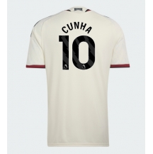 Maillot de football Réplique Manchester United Matheus Cunha #10 Troisième 2026-27 Manche Courte