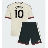 Maillot de football Réplique Manchester United Matheus Cunha #10 Troisième Enfant 2026-27 Manche Courte (+ Pantalon court)