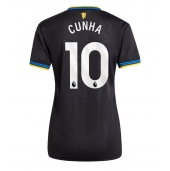 Maillot de football Réplique Manchester United Matheus Cunha #10 Troisième Femme 2025-26 Manche Courte