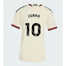 Maillot de football Réplique Manchester United Matheus Cunha #10 Troisième Femme 2026-27 Manche Courte