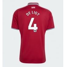 Maillot de football Réplique Manchester United Matthijs de Ligt #4 Domicile 2026-27 Manche Courte