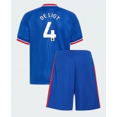 Maillot de football Réplique Manchester United Matthijs de Ligt #4 Extérieur Enfant 2026-27 Manche Courte (+ Pantalon court)