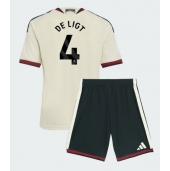Maillot de football Réplique Manchester United Matthijs de Ligt #4 Troisième Enfant 2026-27 Manche Courte (+ Pantalon court)