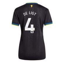 Maillot de football Réplique Manchester United Matthijs de Ligt #4 Troisième Femme 2025-26 Manche Courte
