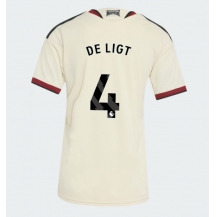 Maillot de football Réplique Manchester United Matthijs de Ligt #4 Troisième Femme 2026-27 Manche Courte