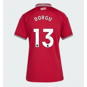 Maillot de football Réplique Manchester United Patrick Dorgu #13 Domicile Femme 2026-27 Manche Courte