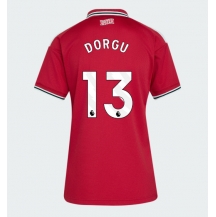 Maillot de football Réplique Manchester United Patrick Dorgu #13 Domicile Femme 2026-27 Manche Courte
