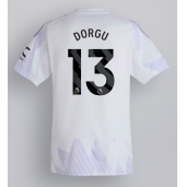 Maillot de football Réplique Manchester United Patrick Dorgu #13 Extérieur 2025-26 Manche Courte