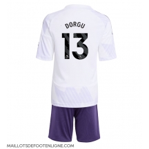 Maillot de football Réplique Manchester United Patrick Dorgu #13 Extérieur Enfant 2025-26 Manche Courte (+ Pantalon court)