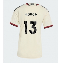 Maillot de football Réplique Manchester United Patrick Dorgu #13 Troisième Femme 2026-27 Manche Courte