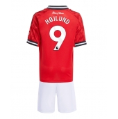 Maillot de football Réplique Manchester United Rasmus Hojlund #9 Domicile Enfant 2025-26 Manche Courte (+ Pantalon court)