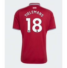 Maillot de football Réplique Manchester United Youri Tielemans #18 Domicile 2026-27 Manche Courte