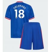 Maillot de football Réplique Manchester United Youri Tielemans #18 Extérieur Enfant 2026-27 Manche Courte (+ Pantalon court)