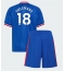 Maillot de football Réplique Manchester United Youri Tielemans #18 Extérieur Enfant 2026-27 Manche Courte (+ Pantalon court)