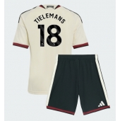 Maillot de football Réplique Manchester United Youri Tielemans #18 Troisième Enfant 2026-27 Manche Courte (+ Pantalon court)