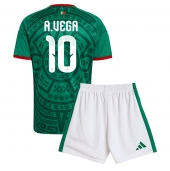 Maillot de football Réplique Mexico Alexis Vega #10 Domicile Enfant Mondial 2026 Manche Courte (+ Pantalon court)