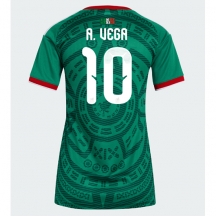 Maillot de football Réplique Mexico Alexis Vega #10 Domicile Femme Mondial 2026 Manche Courte