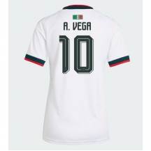 Maillot de football Réplique Mexico Alexis Vega #10 Extérieur Femme Mondial 2026 Manche Courte