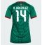 Maillot de football Réplique Mexico Armando Gonzalez #14 Domicile Femme Mondial 2026 Manche Courte