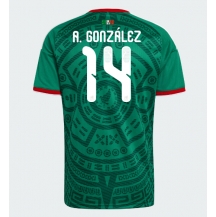 Maillot de football Réplique Mexico Armando Gonzalez #14 Domicile Mondial 2026 Manche Courte