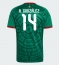 Maillot de football Réplique Mexico Armando Gonzalez #14 Domicile Mondial 2026 Manche Courte