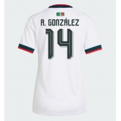Maillot de football Réplique Mexico Armando Gonzalez #14 Extérieur Femme Mondial 2026 Manche Courte