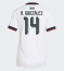 Maillot de football Réplique Mexico Armando Gonzalez #14 Extérieur Femme Mondial 2026 Manche Courte