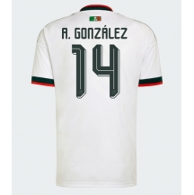 Maillot de football Réplique Mexico Armando Gonzalez #14 Extérieur Mondial 2026 Manche Courte