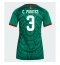 Maillot de football Réplique Mexico Cesar Montes #3 Domicile Femme Mondial 2026 Manche Courte