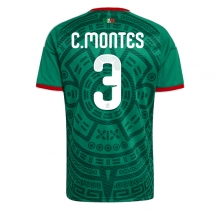 Maillot de football Réplique Mexico Cesar Montes #3 Domicile Mondial 2026 Manche Courte
