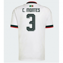 Maillot de football Réplique Mexico Cesar Montes #3 Extérieur Mondial 2026 Manche Courte