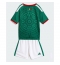 Maillot de football Réplique Mexico Domicile Enfant Mondial 2026 Manche Courte (+ Pantalon court)