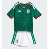Maillot de football Réplique Mexico Domicile Enfant Mondial 2026 Manche Courte (+ Pantalon court)