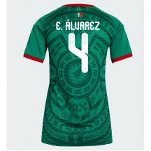 Maillot de football Réplique Mexico Edson Alvarez #4 Domicile Femme Mondial 2026 Manche Courte