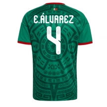 Maillot de football Réplique Mexico Edson Alvarez #4 Domicile Mondial 2026 Manche Courte