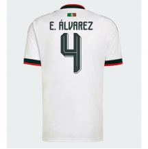 Maillot de football Réplique Mexico Edson Alvarez #4 Extérieur Mondial 2026 Manche Courte