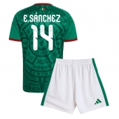 Maillot de football Réplique Mexico Erick Sanchez #14 Domicile Enfant Mondial 2026 Manche Courte (+ Pantalon court)