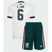 Maillot de football Réplique Mexico Erik Lira #6 Extérieur Enfant Mondial 2026 Manche Courte (+ Pantalon court)