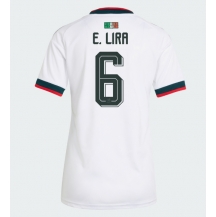 Maillot de football Réplique Mexico Erik Lira #6 Extérieur Femme Mondial 2026 Manche Courte