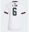Maillot de football Réplique Mexico Erik Lira #6 Extérieur Femme Mondial 2026 Manche Courte
