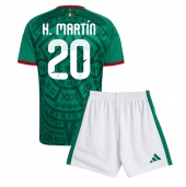 Maillot de football Réplique Mexico Henry Martin #20 Domicile Enfant Mondial 2026 Manche Courte (+ Pantalon court)