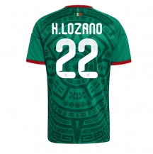 Maillot de football Réplique Mexico Hirving Lozano #22 Domicile Mondial 2026 Manche Courte
