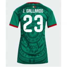 Maillot de football Réplique Mexico Jesus Gallardo #23 Domicile Femme Mondial 2026 Manche Courte