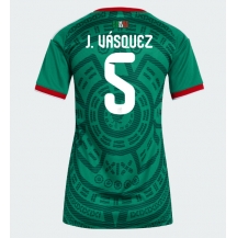Maillot de football Réplique Mexico Johan Vasquez #5 Domicile Femme Mondial 2026 Manche Courte