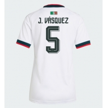 Maillot de football Réplique Mexico Johan Vasquez #5 Extérieur Femme Mondial 2026 Manche Courte